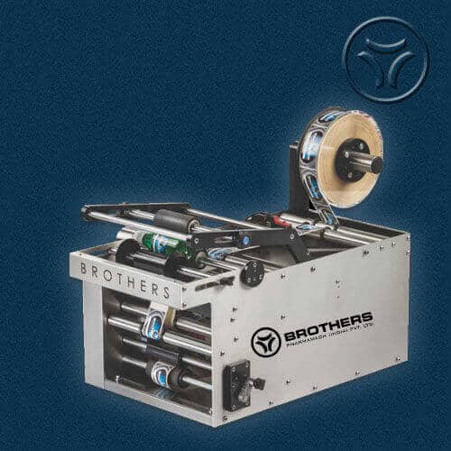 Semi Automatic Horizontal Sticker Labelling Machine LABELSTIK-40